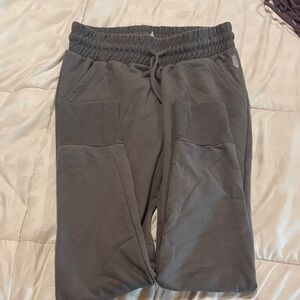 Free People Charcoal Gray Joggers